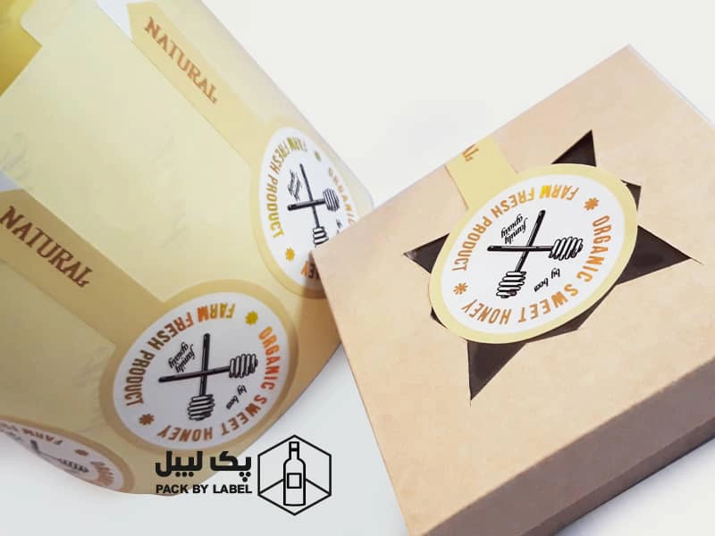چاپ لیبل عسل طبیعی؛ چگونه یک لیبل جذاب اعتماد مشتری را جلب می‌کند؟