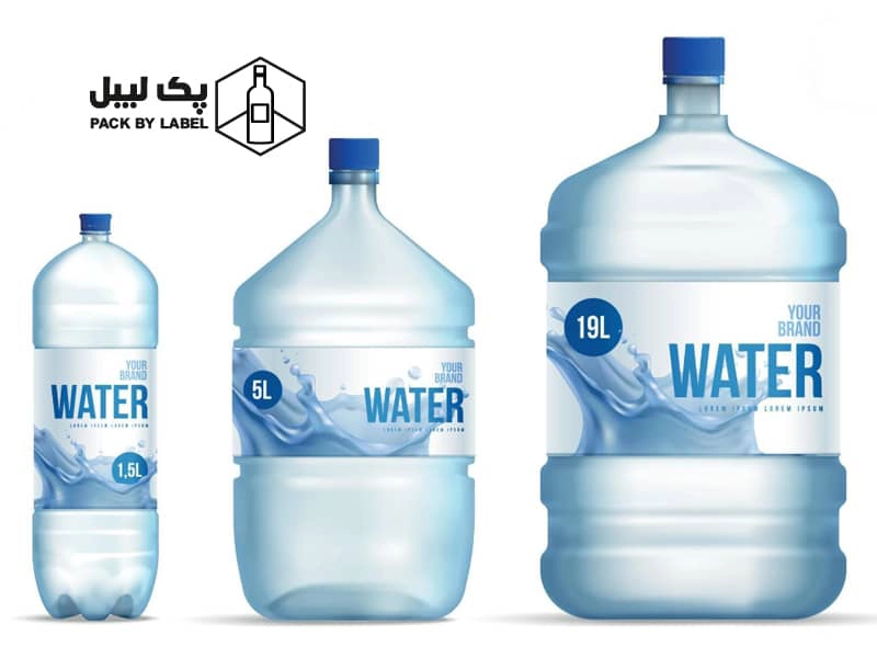 چاپ لیبل آب معدنی