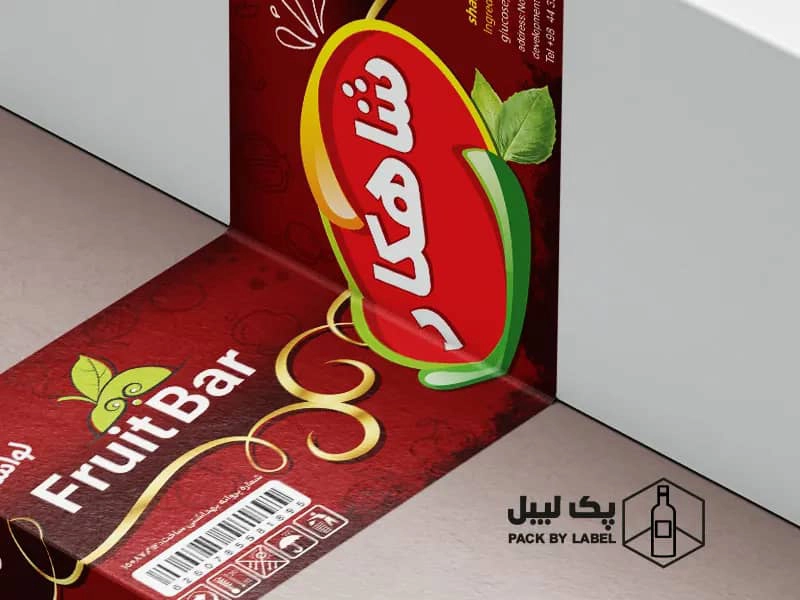 چاپ لیبل میوه خشک