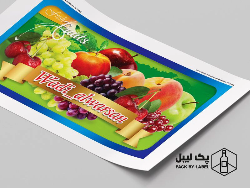 چاپ لیبل نوشیدنی