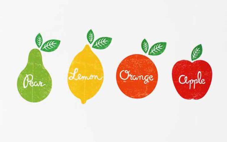 چاپ لیبل میوه